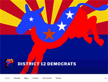 Tablet Screenshot of d12dems.org